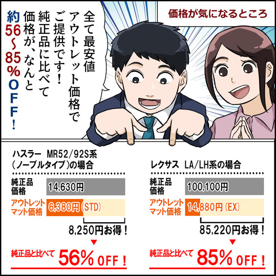 レクサス（LEXUS） LEXUS IS 30 系 フロアマット 1台分セット