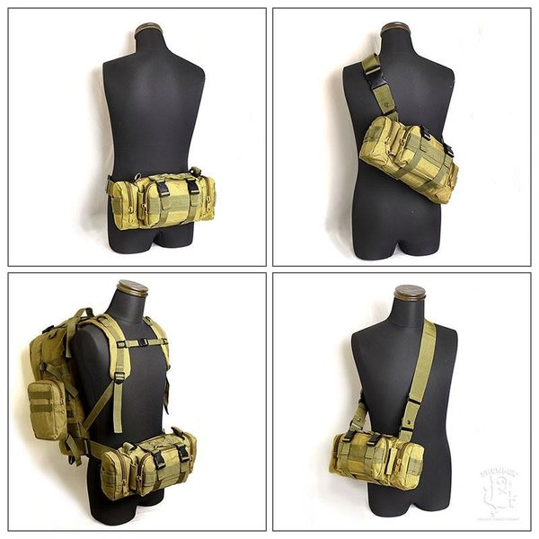 SHENKEL モール システム 対応 MOLLE USタイプ ミリタリー アサルト