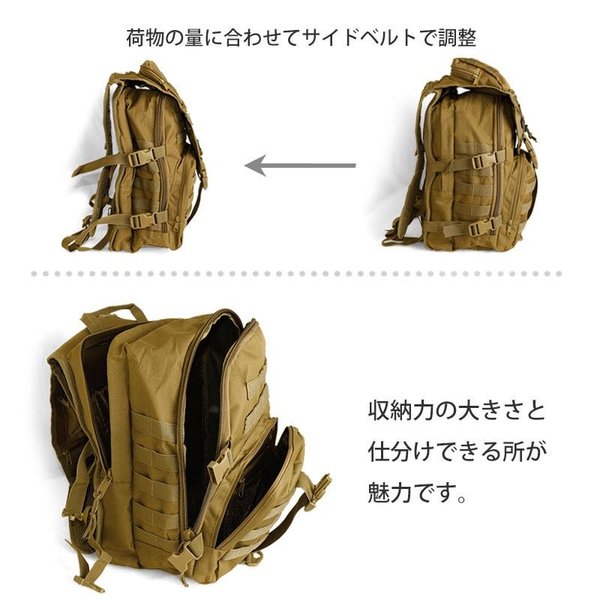 SHENKEL モール システム 対応 デイバック バックパック リュック