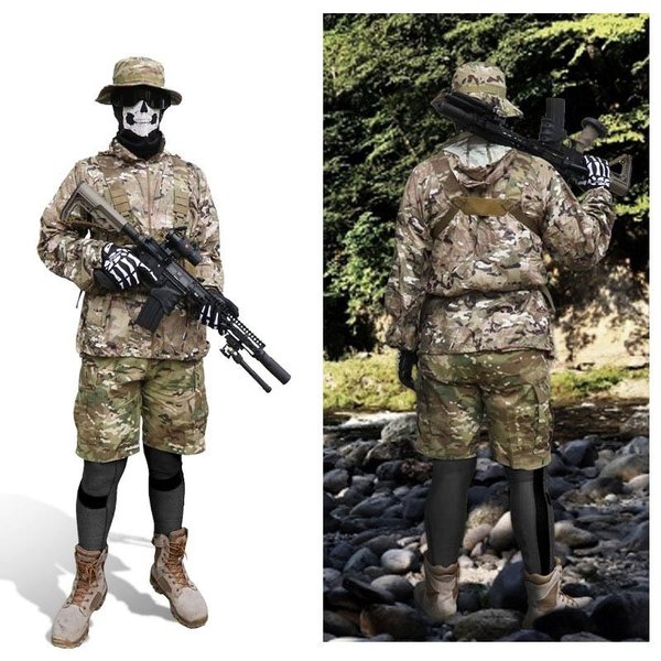 PROPPER 戦闘服上下、キャップ、ハーフパンツ、ベスト（無メーカー）付き kikaku-037mc_5.jpg