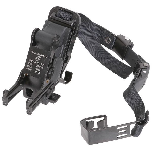 SHENKEL MICH2002タイプ 4点式あご紐ヘルメットBK ＆ NVG マウント