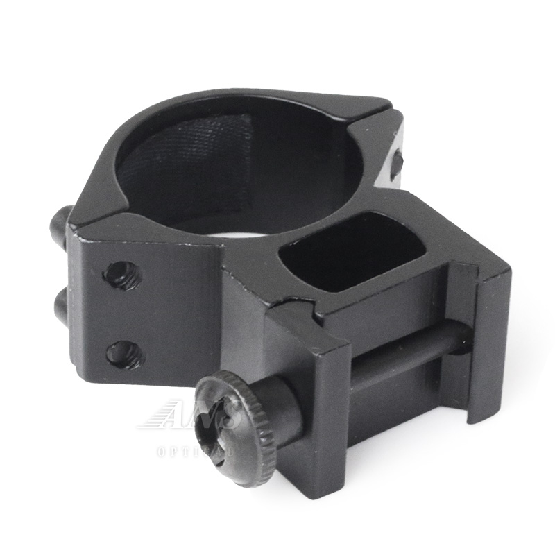 ANS Optical マウントリング 30mm ミドルマウント Wボルト 対応レール