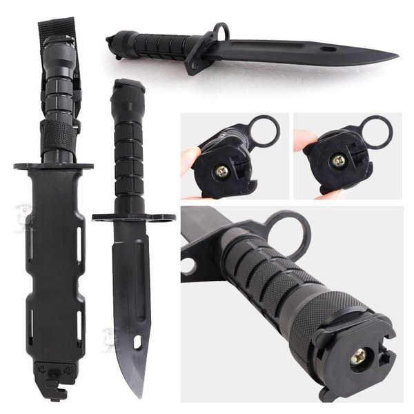 樹脂製 ナイフ Cタイプ M9 Bayonet 銃剣 M10 銃剣鞘 レプリカ セット サバイバル ダミーナイフ ミリタリー ドレスア :  ot-016c : アウトサイダーYahoo!店 - 通販 - Yahoo!ショッピング