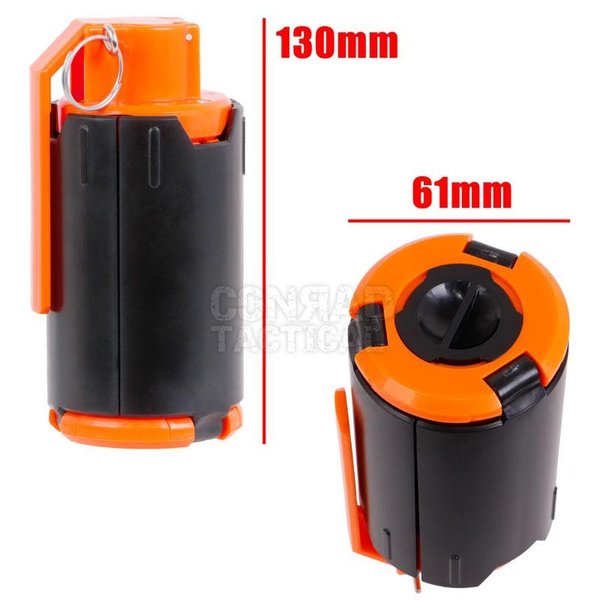 Begadi Airsoft スプリンググレネード Gen2 BK　ホルダー付き Begadi Airsoft スプリンググレネード Gen2 BK ホルダー付き