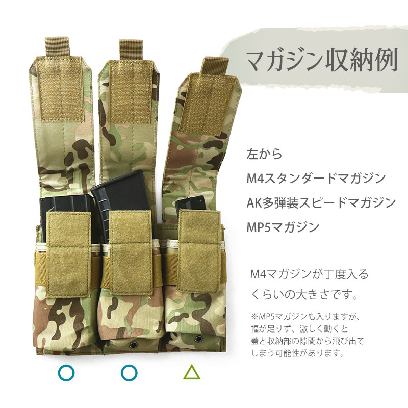 SHENKEL 3連 マガジン ポーチ M4 M16 AK など モールシステム 対応 サバゲー サバイバルゲーム 装備 服 タクティカル :  pouch-001 : アウトサイダーYahoo!店 - 通販 - Yahoo!ショッピング