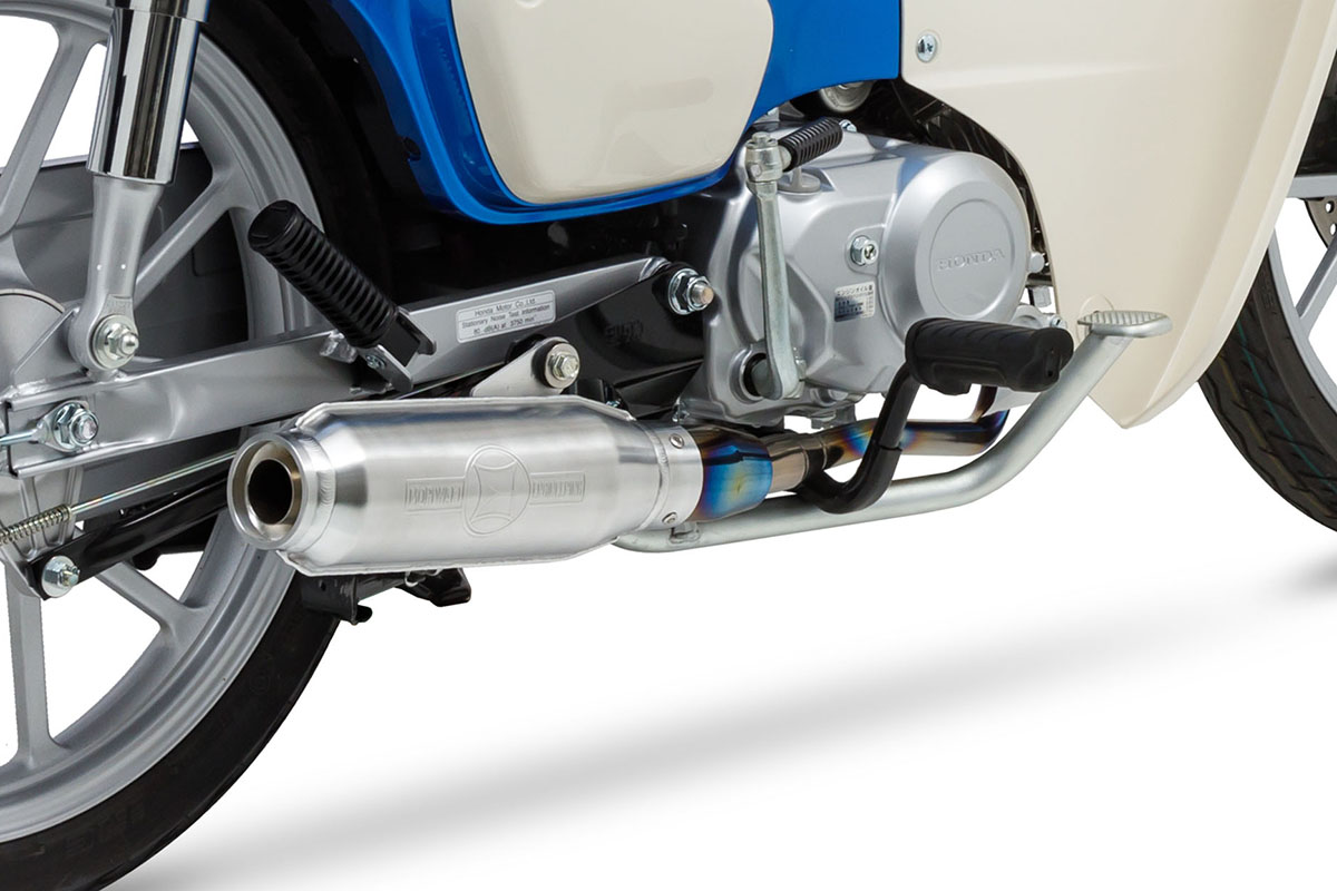 スーパーカブ110 JA59 JA60 モリワキ モンスター チタン マフラー モリワキ フルエキゾーストマフラー SHORT MONSTER ショートモンスター