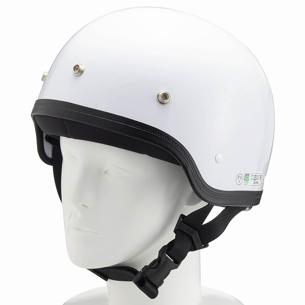 SANADA サナダ バイク ヘルメット 真田嘉商店 MACH AJ-80 ホワイト LLサイズ 60cm SGマーク付き
