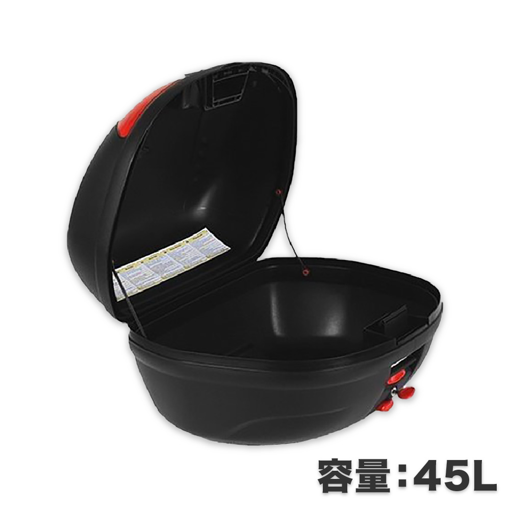 GIVI ジビ リアボックス 45L B45NMD ブラック GIVI ジビ トップケース リアボックス 45リットル モノロック