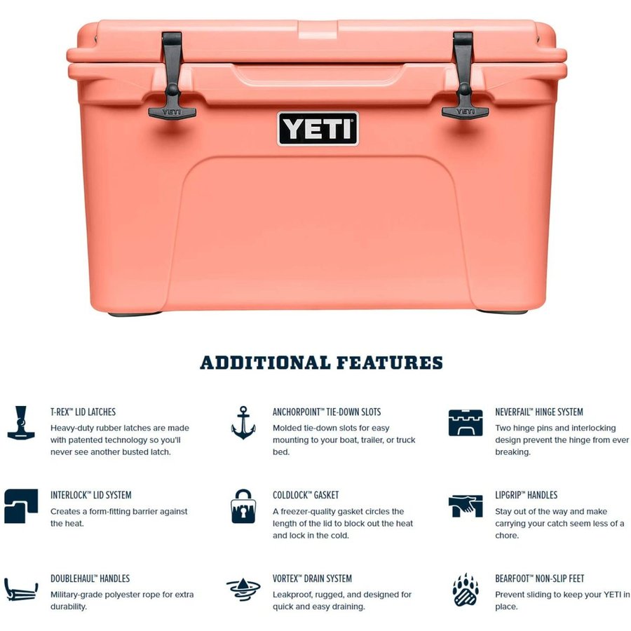 YETI（イエティ） YETI COOLERS TUNDRA 45 Coral タンドラ クーラー