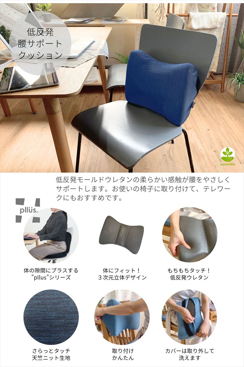 金鵄（きんし） 腰当てクッション 腰サポート ランバーサポート
