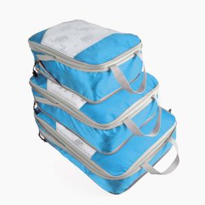 トラベルポーチ 圧縮ポーチ 圧縮バッグ 圧縮袋 トラベル ファスナート 圧縮 旅行用 セット 衣類
