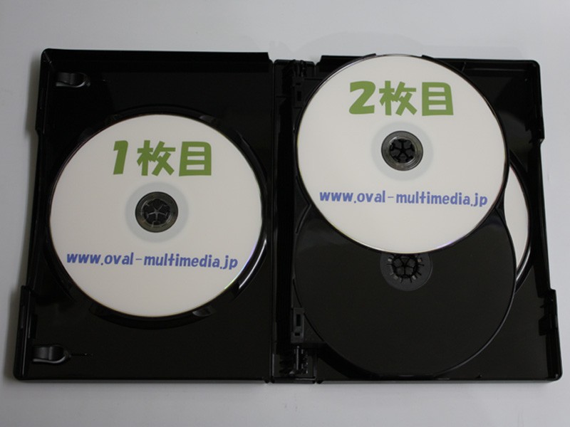 12枚収納CD/DVDケースブラック