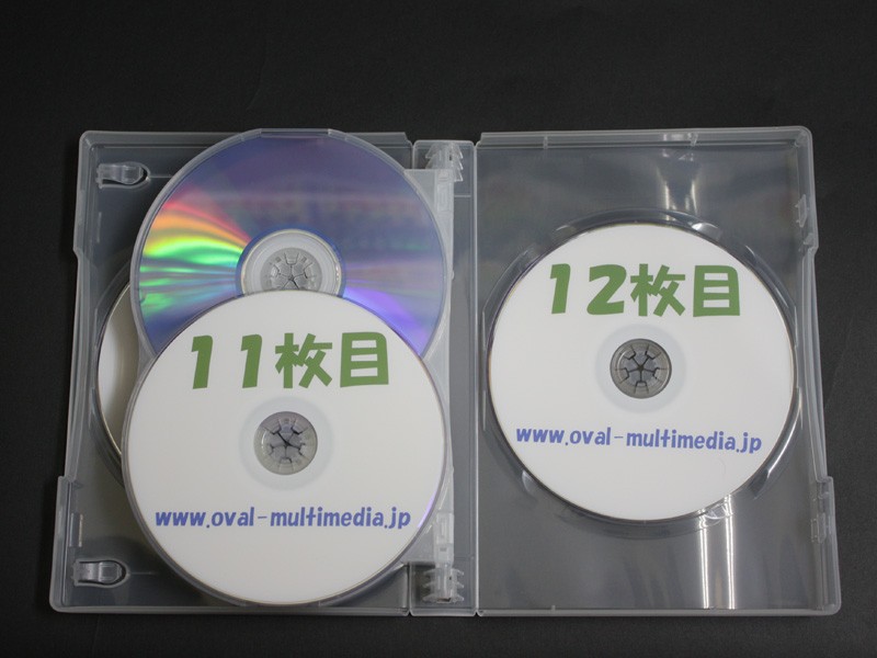 12枚収納CD/DVDケースブラック