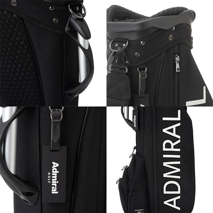 ADMRIAL ゴルフバッグ・キャディバッグ Admiral 【購入特典付】【キャディバッグの下取り・修理承ります