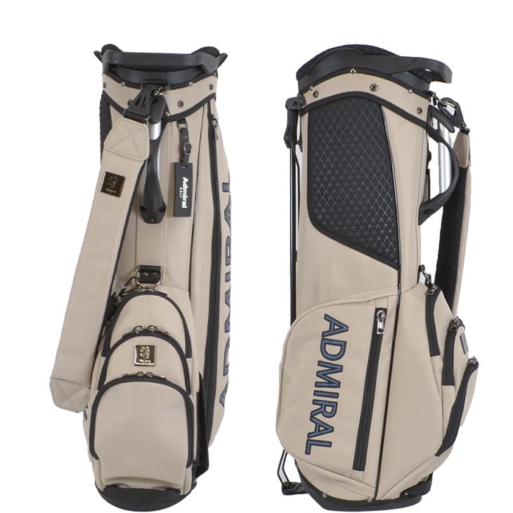 Admiral 9.5型キャディバッグ　Admiral セルフスタンドバック付 K*)様 Admiralアドミラル 9.5型スタンドキャディーバッグ Admiral