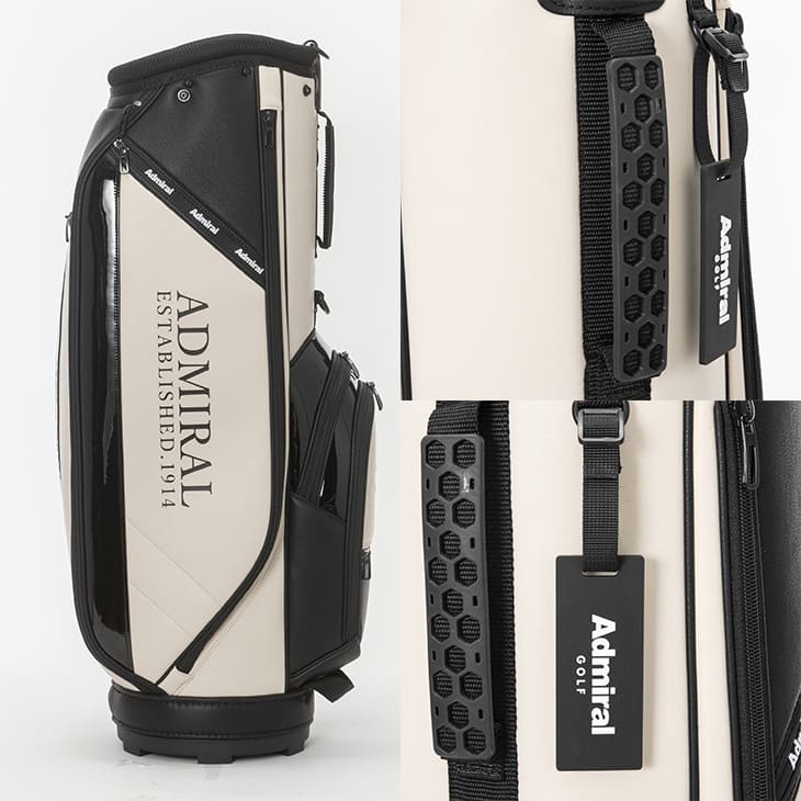 Admiral アドミラル ESTABLISHED 1914 キャディバッグ Admiral（アドミラル） 【購入特典付】【キャディバッグの下取り・修理