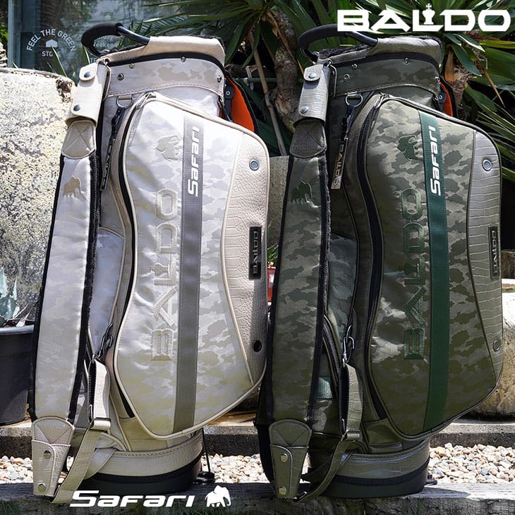 BALDO（バルド） BALDO 2024 NEW JACQUARD & CROCO STAND CADDIE BAG