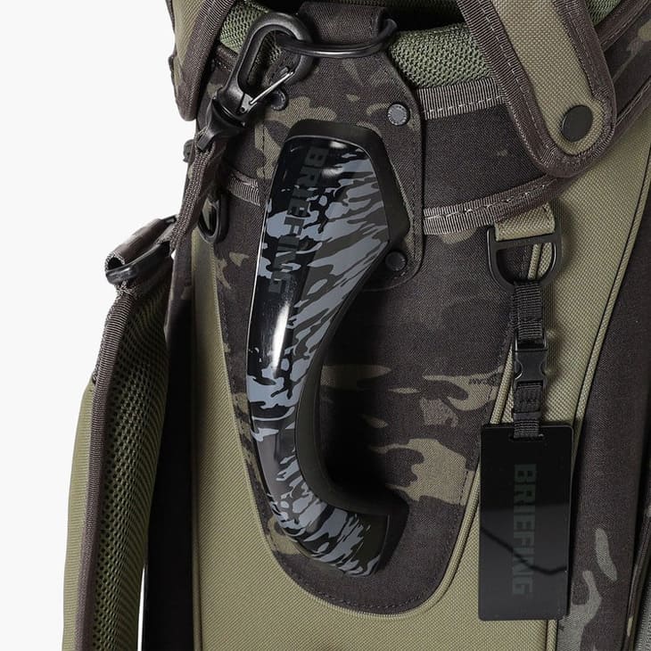 新品未使用　ブリーフィング　カモ　キャディバッグ CR-8 #02 CAMO COMBI WDS（CR-8 #02 カモコンビ WIND AND SEA