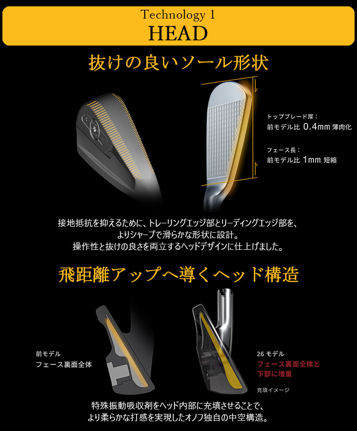 【美品 5〜P 6本セット】ONOFF KURO FORGEDアイアン　2026 楽天市場】ONOFF FORGED IRON KURO 5本セット #6～PW スチールシャフト