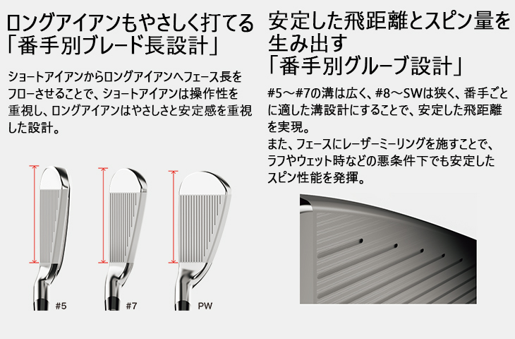 ZXi 【予約】SRIXON ZXiR IRON アイアン5本set(6I-PW) 2026年モデル[6P