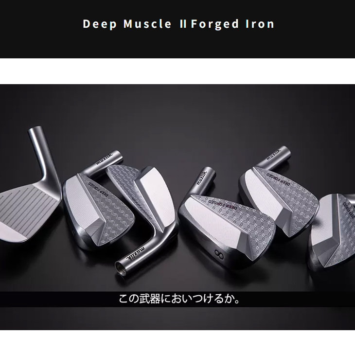 DeepMuscle II Forged アイアン単品 5番 Gw[IR]ムジークMUZIIK