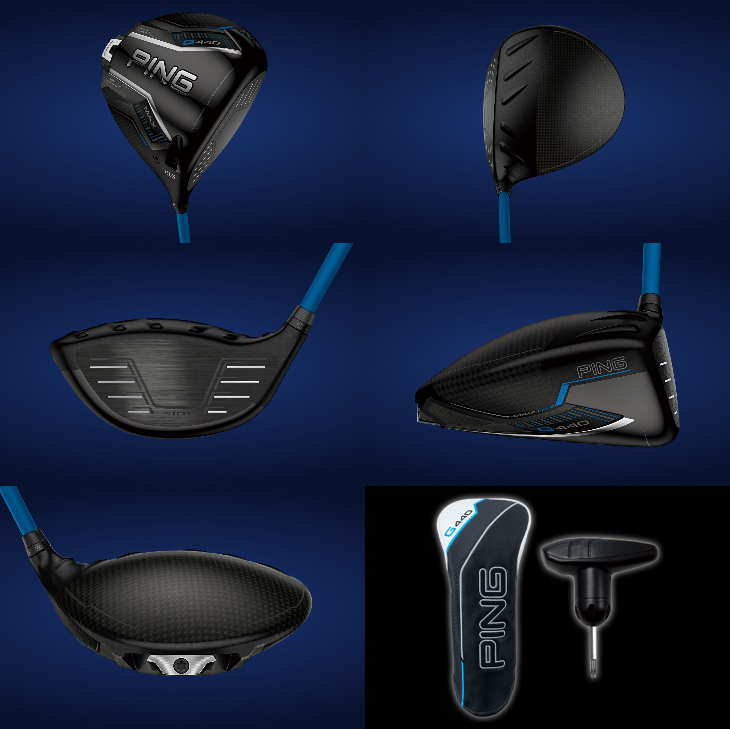 G440 MAX ドライバー 標準クラブ + スリーブ付シャフト[DW]ピンPING