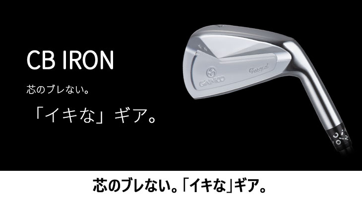 GINNICO ジニコ CBアイアン #6-PW 5本セット GINNICO ジニコ CB IRON アイアン5本set(6I-PW)[6P]イオンスポーツ
