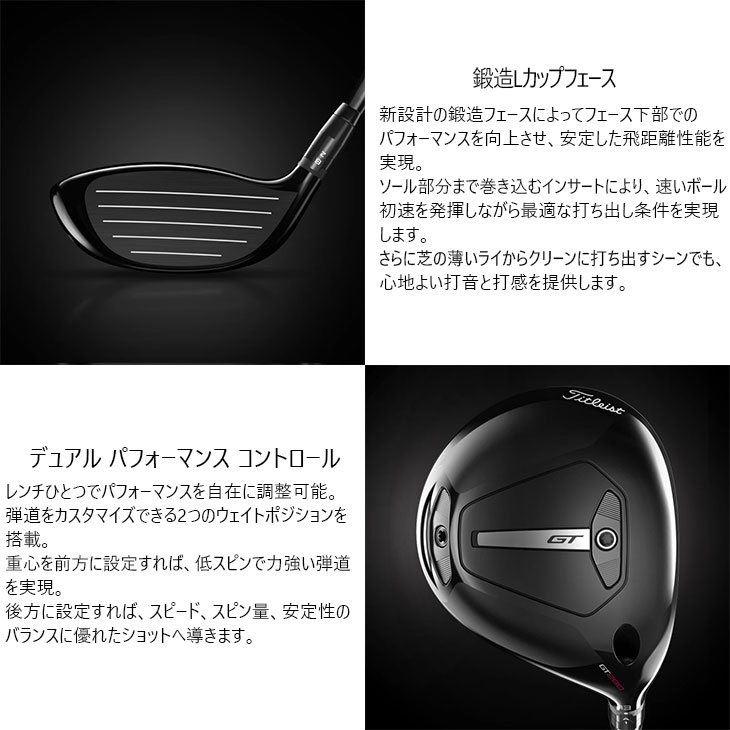 GT(Titleist) GT280 ミニドライバー 標準クラブ + スリーブ付 GT(Titleist) GT280 ミニドライバー 標準クラブ + スリーブ付