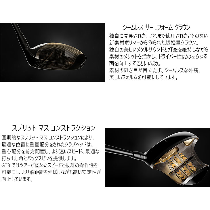 GT（Titleist） 【OVDオリジナル】GT3 ドライバー クラウンマット 