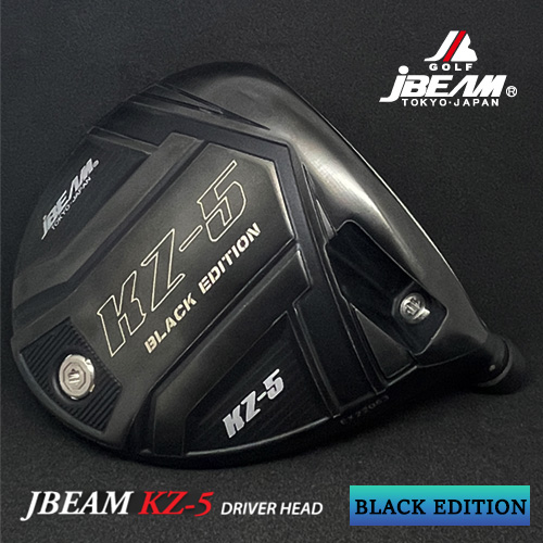 JBEAM ジェイビーム KZ-5 BLACK EDITION DRIVER ドライバー オンライン販売専用 特約店限定 ZERO XROSS 1W  ゼロクロス デザインチューニング : c-jbkz5b-zro-1w- : カスタムクラブ工房 OVDGOLF - 通販 - Yahoo!ショッピング