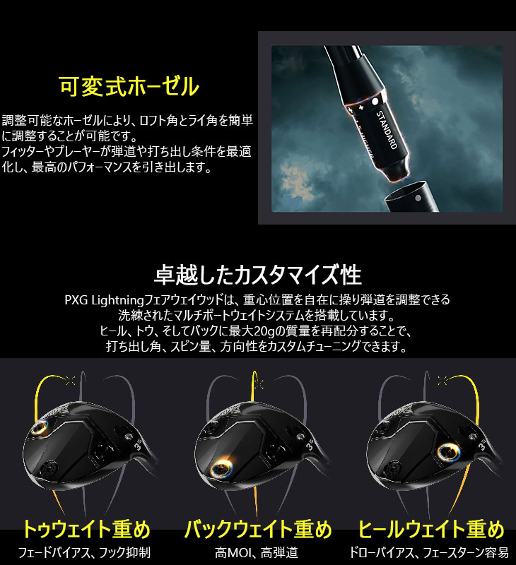 PXG PXG Lightning フェアウェイウッド[FW]ピーエックスジーPXG 24