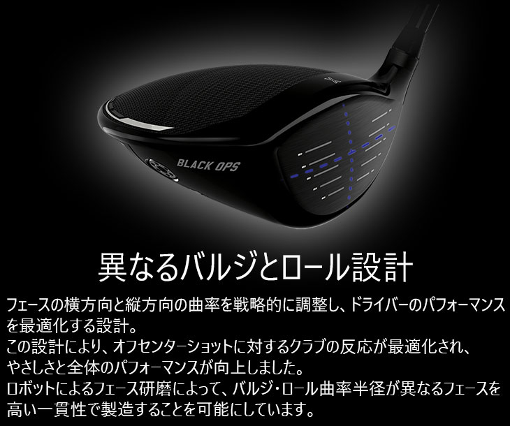 PXG 0311 BLACK OPS ドライバー 9度 PXG 【数量限定】 0311 Black Ops (ブラックオプス) ドライバー