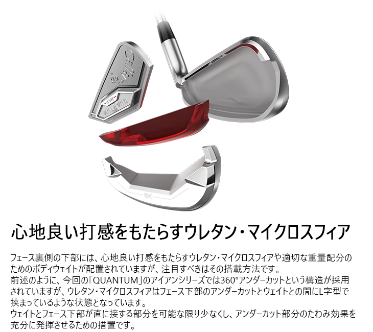 Callaway（キャロウェイ） QUANTUM MAX アイアン5本set(6I-PW)[6P