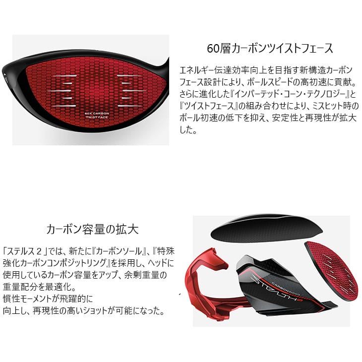 STEALTH2 Driver ステルス2 ドライバー[DW]テーラーメイドTaylorMade