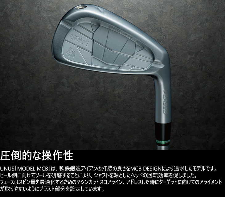 BALDO（バルド） BALDO UNUS MODEL MCB フォージドアイアン5本set(6I
