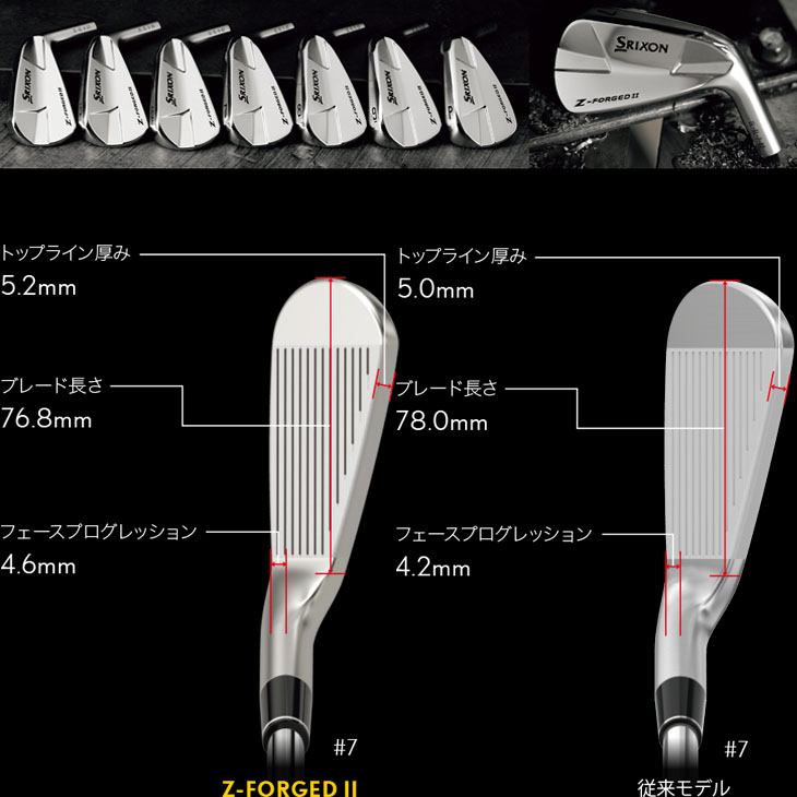 在庫品即納】 Z-FORGED2 フォージドII アイアン単品 3番4番 2023年[IR