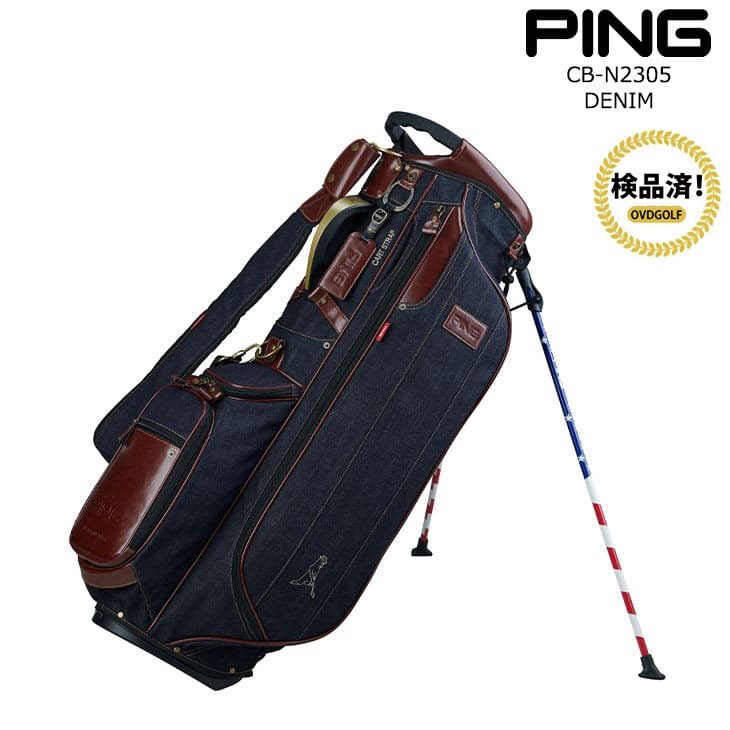 PING（ピン） CB-N2305 DENIM 36912 デニムキャディバッグ メンズ 9.5