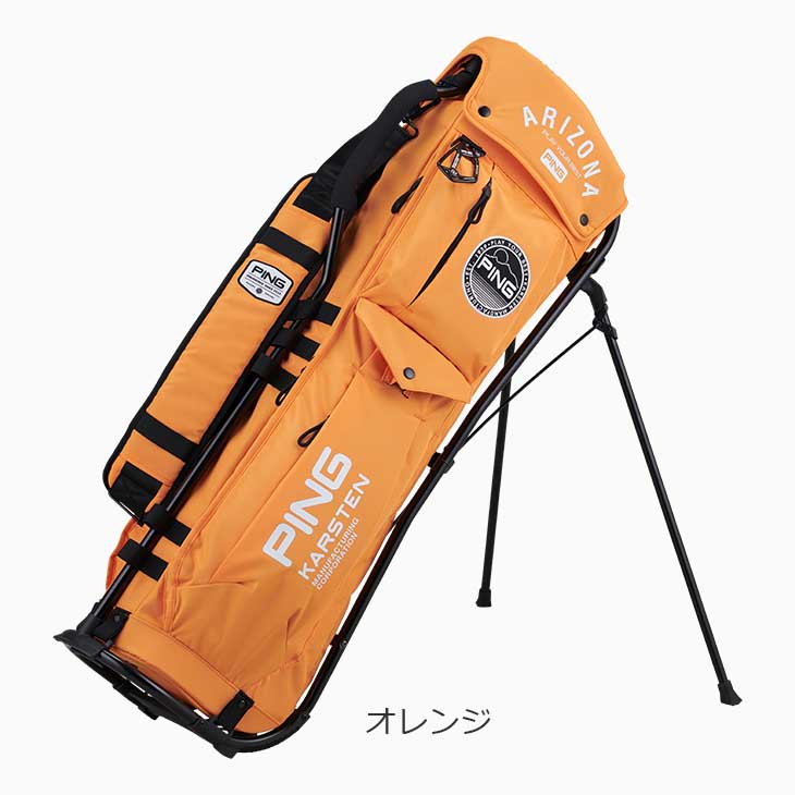 PING スタンド　キャディバッグ　ハイビスカス　限定 PING 【新色予約】【数量限定品】PING ピン CB-N2503 PIPE FRAME