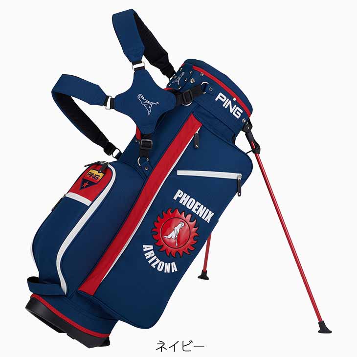 PING キャディバッグ（色：レッド系）｜ゴルフ用バッグ｜ゴルフ