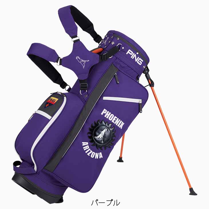 PING キャディバッグ（色：レッド系）｜ゴルフ用バッグ｜ゴルフ
