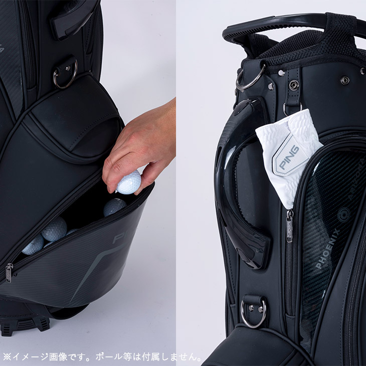 PING（ピン） 【限定】ピン キャディバッグ ブラック PING CB-U2605