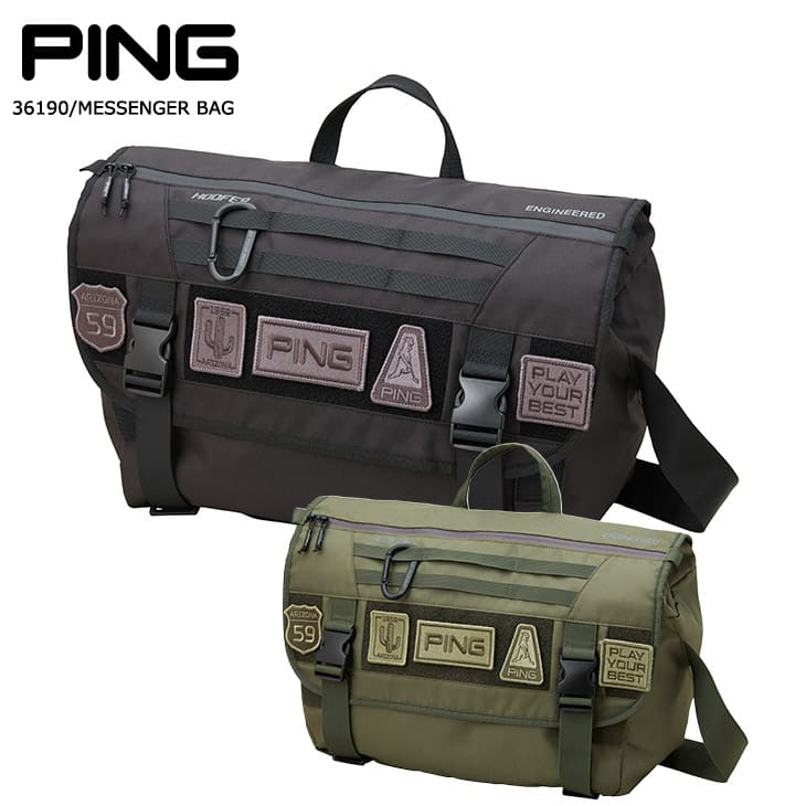 【入荷しました】ピン/PING/36190/GB-P223 MESSENGER BAG/メッセンジャーバッグ