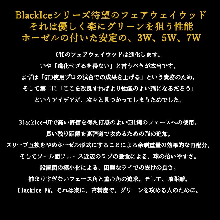 GTD Black Ice-FW ブラックアイス Basileus γ ガンマ トライファス