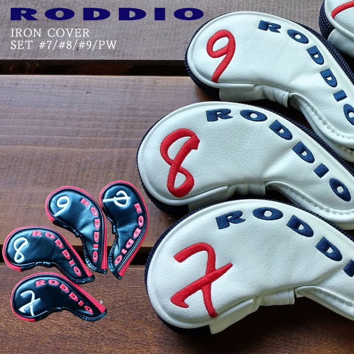 RODDIO(ロッディオ)/IRON_HEAD_COVER/4個セット/#7/#8/#9/PW/セット