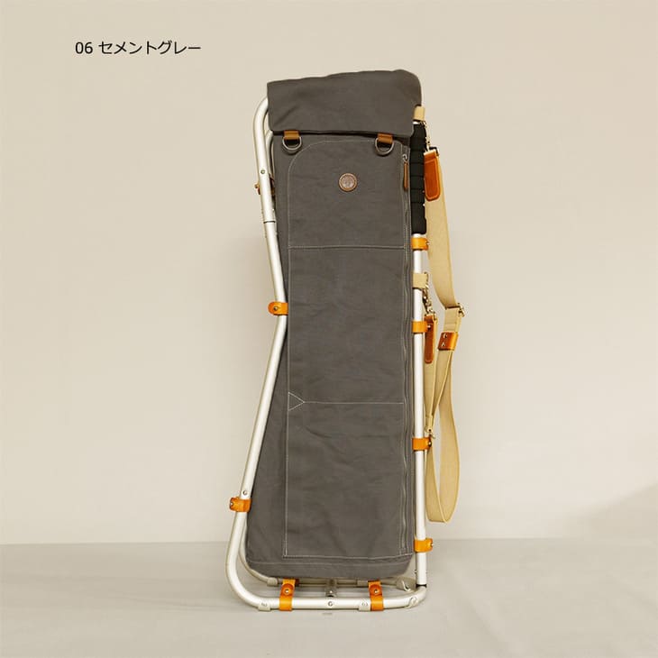 木の庄帆布 キャディバッグ（色：ブラウン系）｜ゴルフ用バッグ