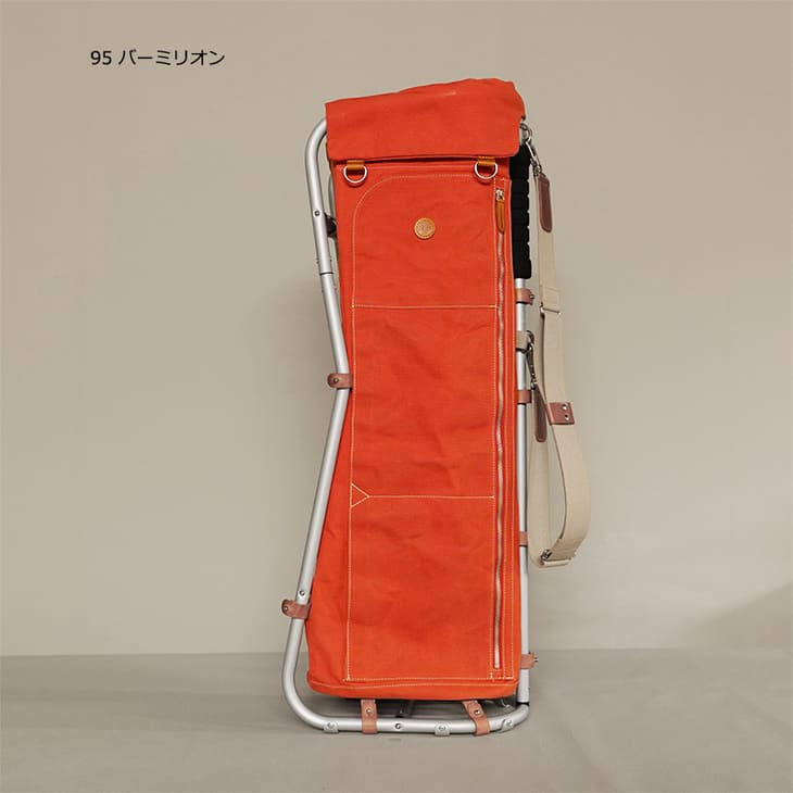木の庄帆布 キャディバッグ（色：ブラウン系）｜ゴルフ用バッグ