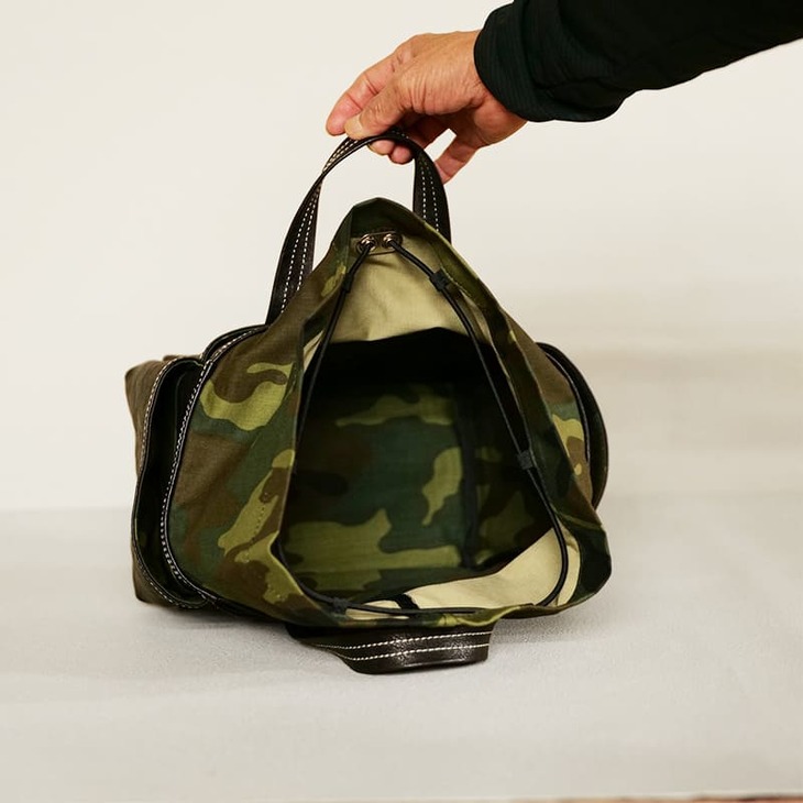 値下げしました! 訳ありkinoshohampu 帆布 レザー トートバッグ 木の庄帆布（Kinosho Hampu） kinoshoTRANSIT KHG-ALMT01T ALL LEATHER