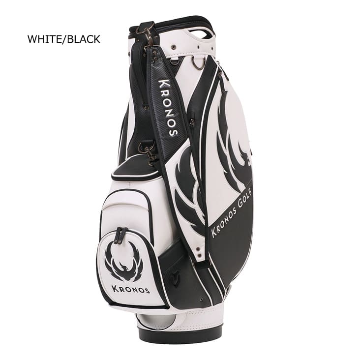 Vessel キャディバッグ シルバー・ブラック　trpxコラボ 人気コラボ！【 BETTINARDI × VESSEL コラボキャディバッグ