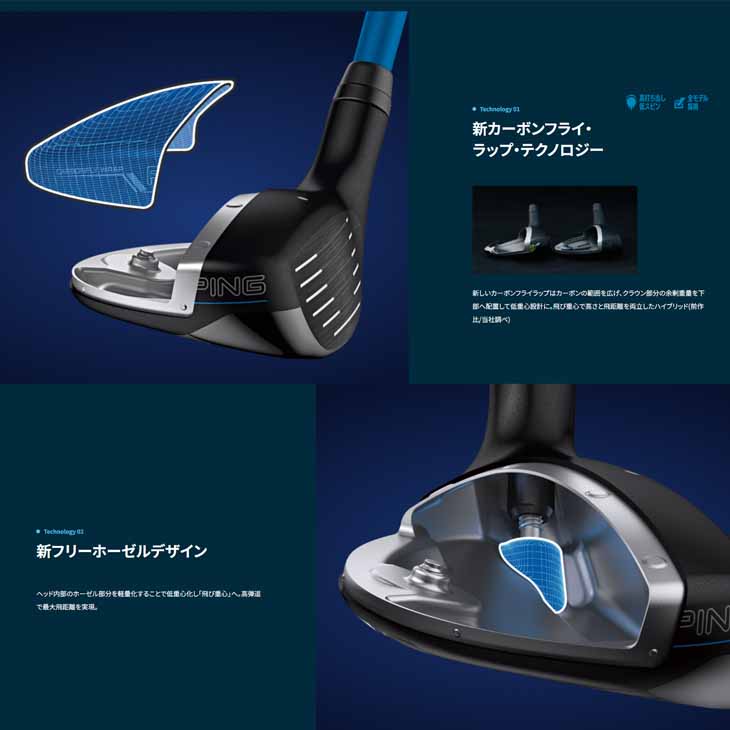 PING 【受注生産】ピン G440 ハイブリッド ユーティリティ/左