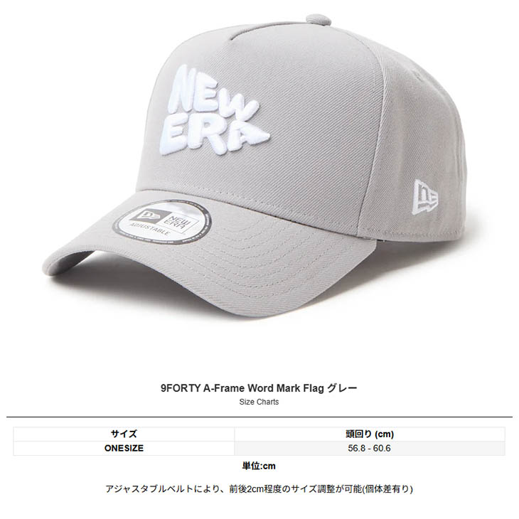 NEW ERA（ニューエラ） キャップ 9FORTY A-Frame Word Mark Flag